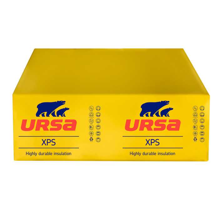 Утеплитель Ursa XPS N-III  50х600х1180